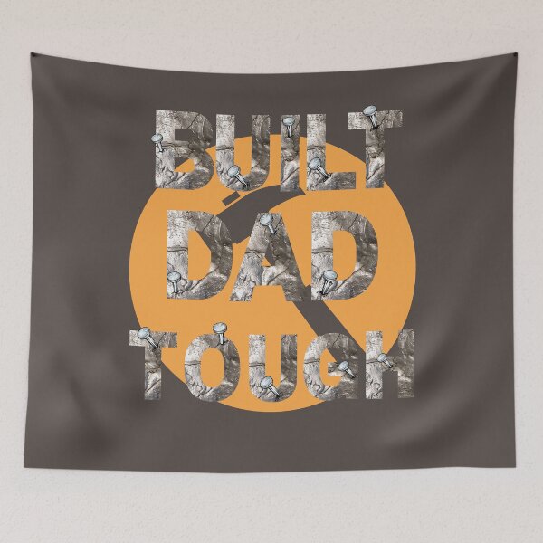 Item preview, Built Dad Tough designed and sold by Perceptible.