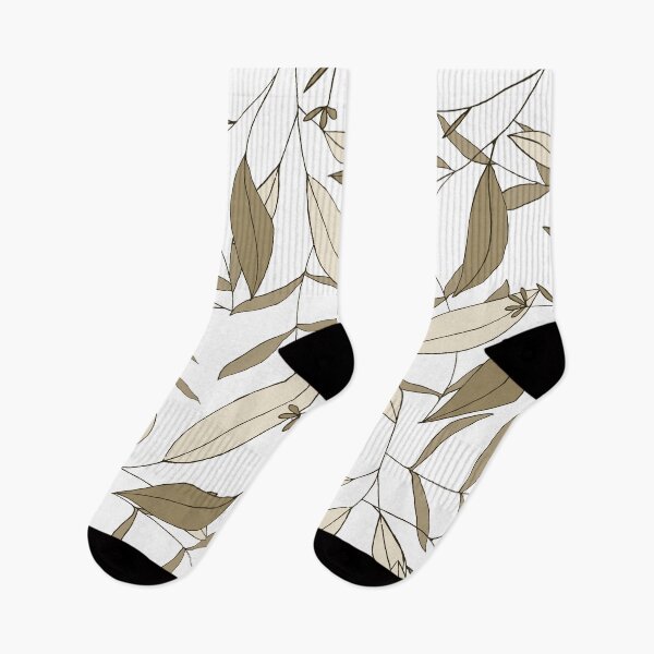 Item preview, autumn leaves detail pattern, boho art deco designed and sold by Happy  Soul Store.