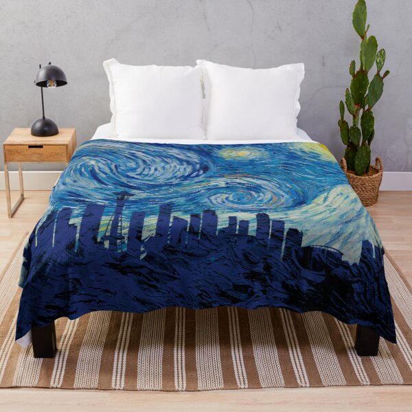Item preview, Seattle Van Gogh Starry Night designed and sold by DFerraz.