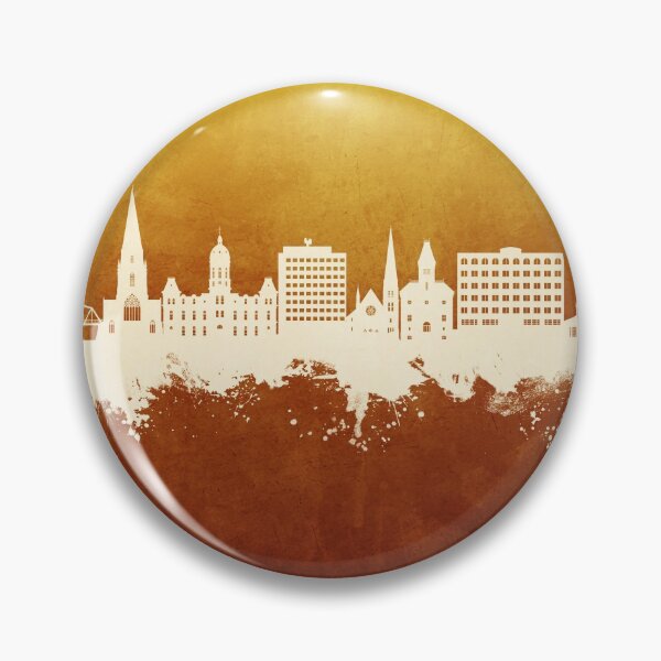 Item preview, Fredericton Canada Skyline designed and sold by ArtPrints.