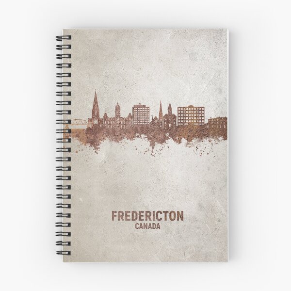 Item preview, Fredericton Canada Skyline designed and sold by ArtPrints.