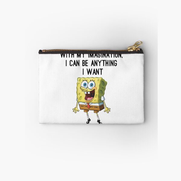 Item preview, With my imagination i can be any thing i want SpongeBob ocean chidren Film designed and sold by 2BrendaFelix.