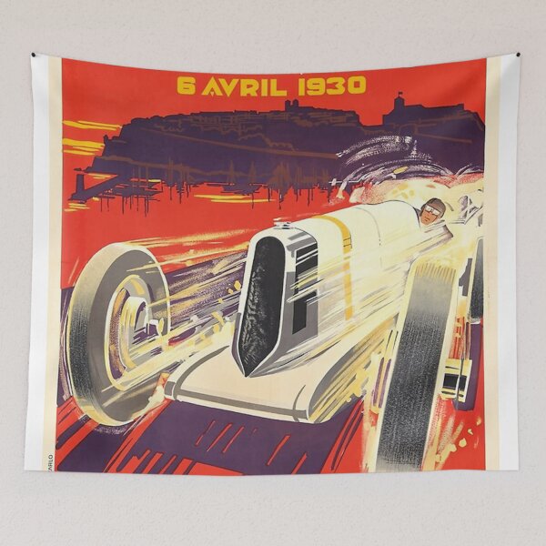 Aperçu de l'œuvre Course du Grand Prix de Monaco 1930 créée et vendue par dinarowki.