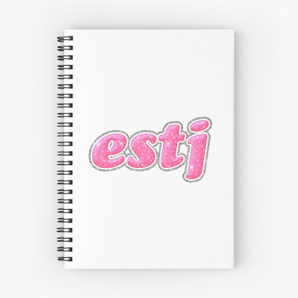 Item preview, ESTJ MBTI Glitter Text designed and sold by simon's  heart ♡.