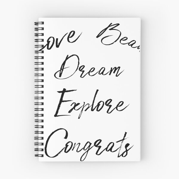 Item preview, Love Beauty Dream Explore Congrats - Inspiring 5 Words designed and sold by banothsonu.