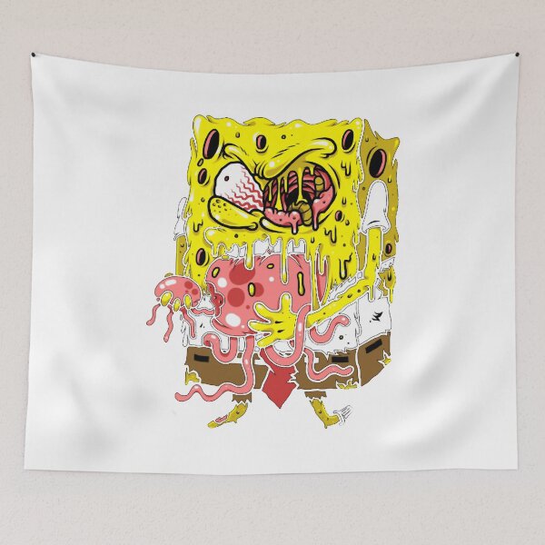 Item preview, Angry SpongeBob ocean chidren Film designed and sold by 2BrendaFelix.