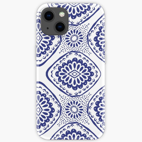 Seamless pattern ethnic, aztec, ikat. iPhone Soft Case