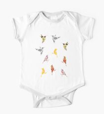 Summer Birds One Piece - Short Sleeve