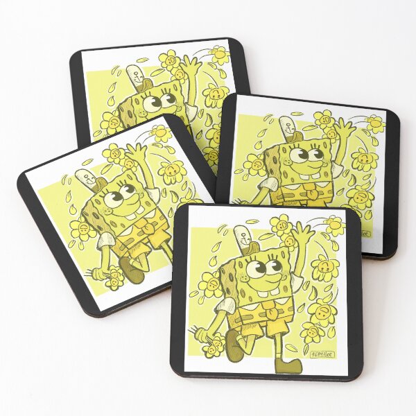 Item preview, Flowers SpongeBob ocean chidren Film designed and sold by 2BrendaFelix.