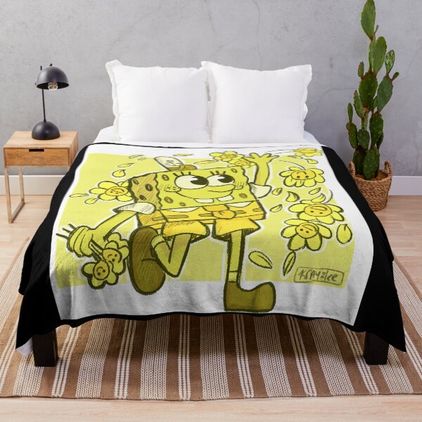 Item preview, Flowers SpongeBob ocean chidren Film designed and sold by 2BrendaFelix.