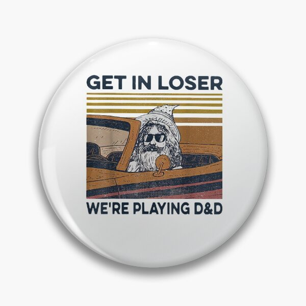 Item preview, Vintage Retro Old Man Get In Loser Estamos jugando D&D designed and sold by familyarts.