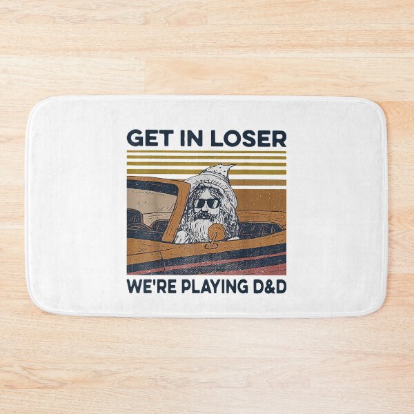 Item preview, Vintage Retro Old Man Get In Loser We're Playing D&D designed and sold by familyarts.