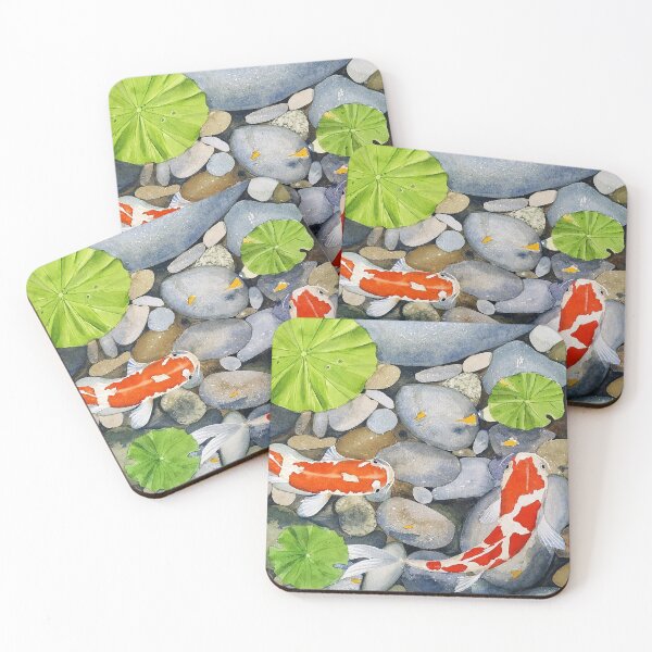 Item preview, Koi Fish  designed and sold by Cobalt Blue Watercolors.