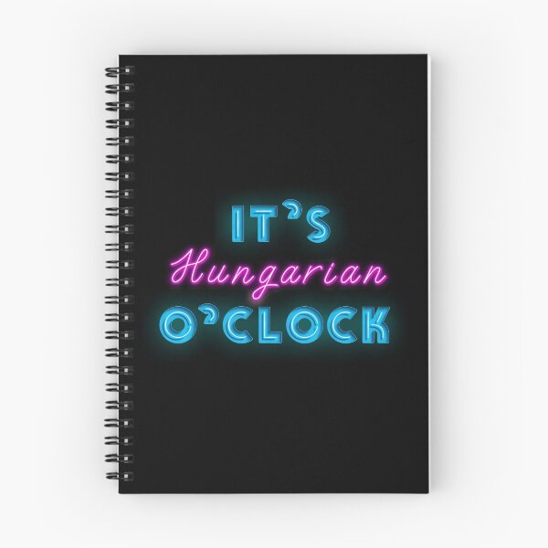 Item preview, It is Hungarian O`clock Cool Neon Sign For Hungary Fan designed and sold by Urosek.