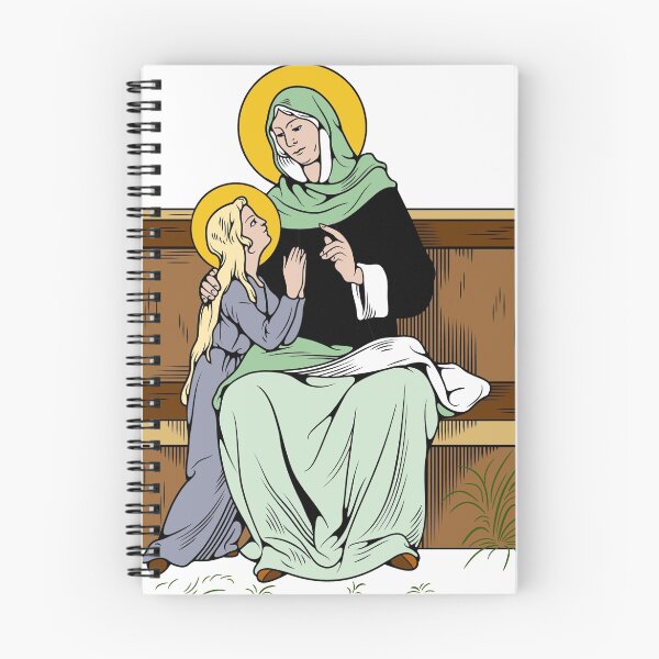 Item preview, St. Anne designed and sold by CatholicSaints.