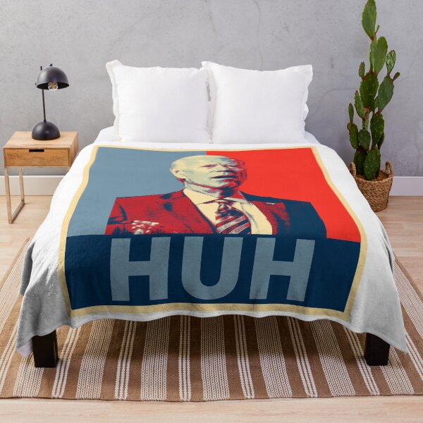 Item preview, President Joe Biden Confused HUH Poster designed and sold by Bo-Bros-Tees.