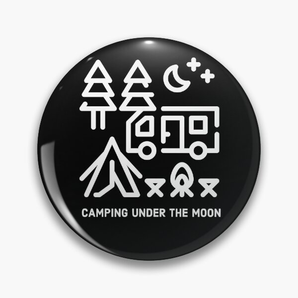 Item preview, Camping Under The Moon Basic T-Shirt, Camping Lover's Gift, Camper's Gift,Spiritual T-Shirt, Outdoor Gift, Celestial Shirt, Moon T Shirt, Meditation Shirt, Universe Tee, designed and sold by CyntoyaTatum.