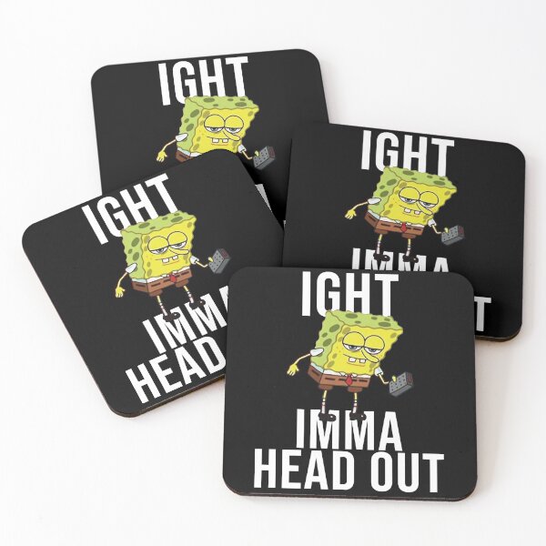 Item preview, Ight imma head out SpongeBob ocean chidren Film designed and sold by 2BrendaFelix.