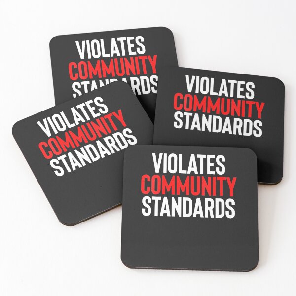 Item preview, Womens Violates Community Standards funny Memes Humor birthday Gift V-Neck  designed and sold by zaidamiere.