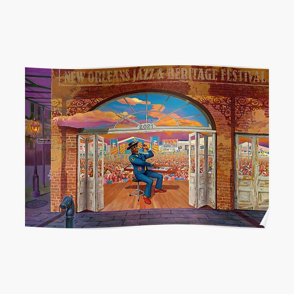 2021 Jazz Fest Poster