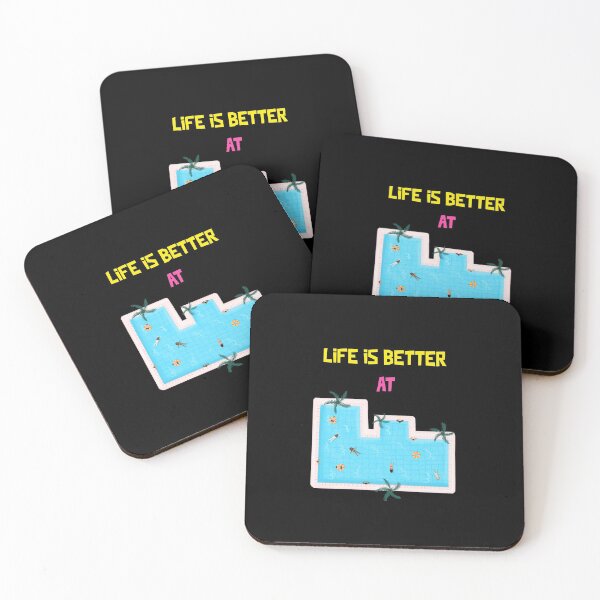 Item preview, Life is better at pool - at the pool, pool life  designed and sold by mr&mrsmalik malik.