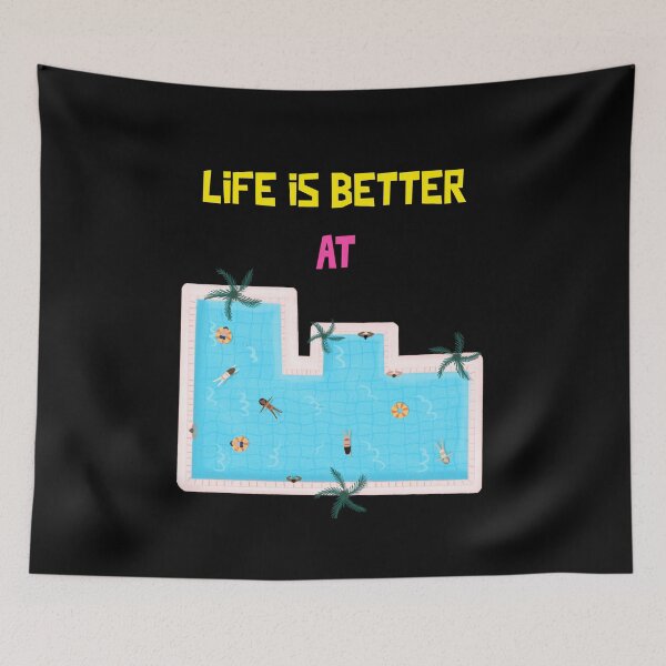 Item preview, Life is better at pool - at the pool, pool life  designed and sold by mr&mrsmalik malik.