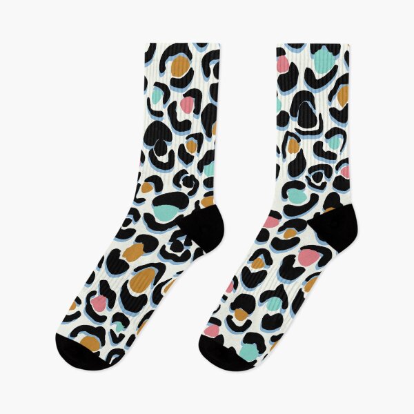 Item preview, leopard print - black and mustard designed and sold by Claire Bowley.
