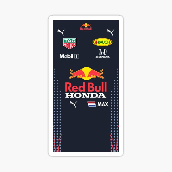 La combinaison de course max verstappen Sticker