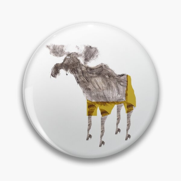 Item preview, Moose on high-heels. designed and sold by Jenea Kaitaz Art.