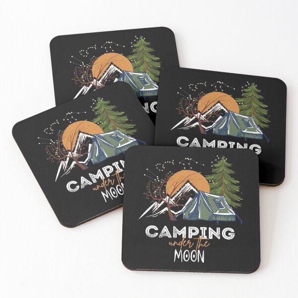Item preview, Pretty Camping Under The Moon Classic T-Shirt, Nature Lover Gifts, Camping Lover's Gift, Camper's Gift, Spiritual T-Shirt, Outdoor Gift, Celestial Shirt designed and sold by CyntoyaTatum.
