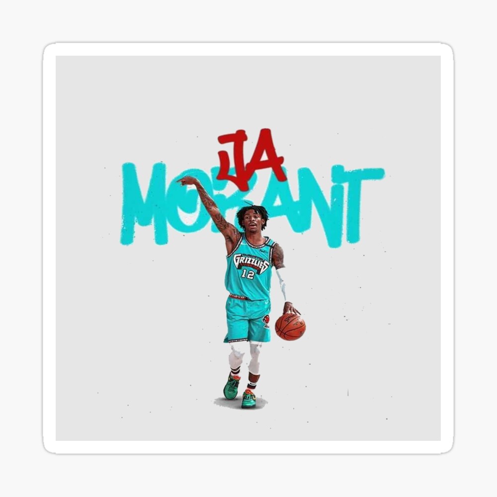 Wallpaper Ja Morant Drawstring Bag for Sale by ramatari