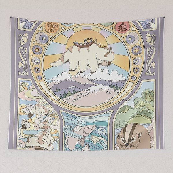 Item preview, Team Avatar and Original Benders, Art Nouveau! designed and sold by wuhuo.