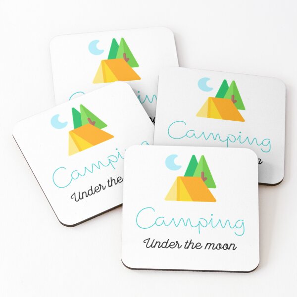 Item preview, Camping Under The Moon Classic T-Shirt, Nature Lover Gifts, Camping Lover's Gift, Camper's Gift, Spiritual T-Shirt, Outdoor Gift designed and sold by CyntoyaTatum.