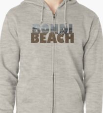 Bondi Beach Zipped Hoodie