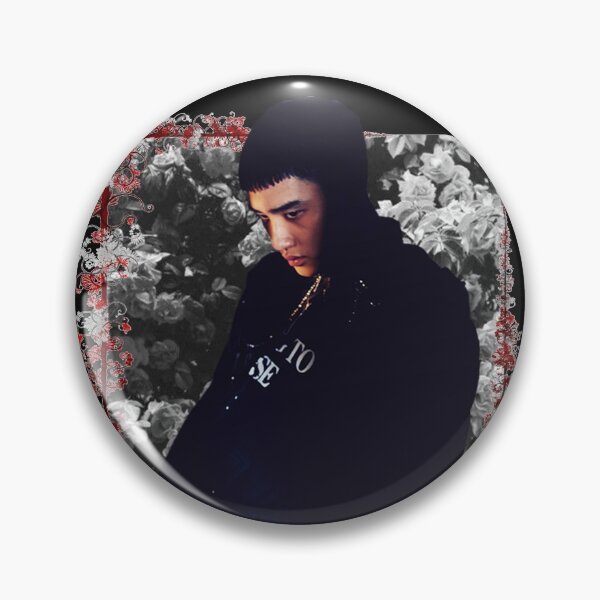 Item preview, Do Kyung Soo EXO DO Korean Kpop Floral Design designed and sold by Piosenka Art.