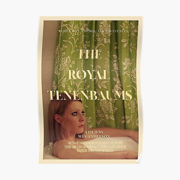 the royal tenenbaums Poster poster! Poster