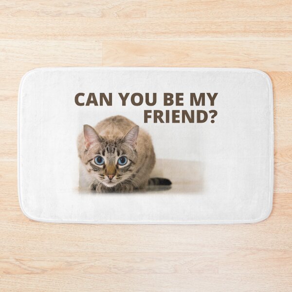 Item preview, Can You Be My Friend? - by Cat designed and sold by Tatzki-Design.