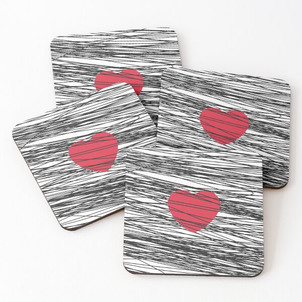 Item preview, Red heart in darkness designed and sold by DHSTN.
