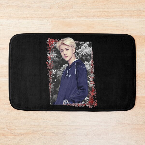 Item preview, Oh Sehun EXO Sehun Korean Kpop Floral Design designed and sold by Piosenka Art.