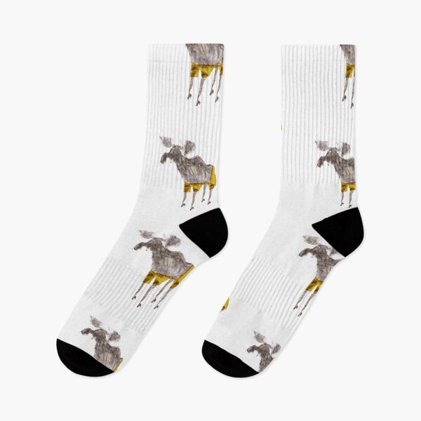 Item preview, Moose on high-heels. designed and sold by Jenea Kaitaz Art.