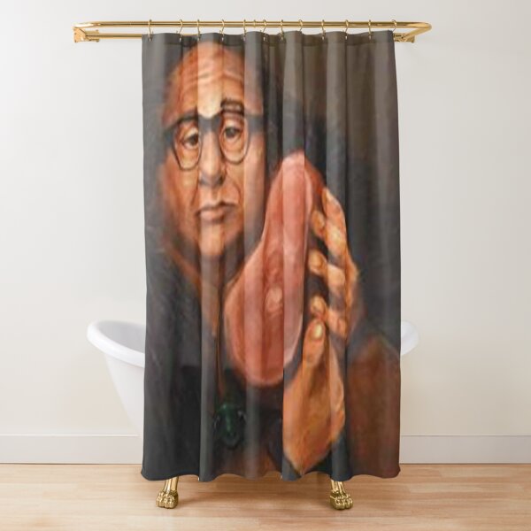 Danny Devito And His Beloved Ham Shower Curtain