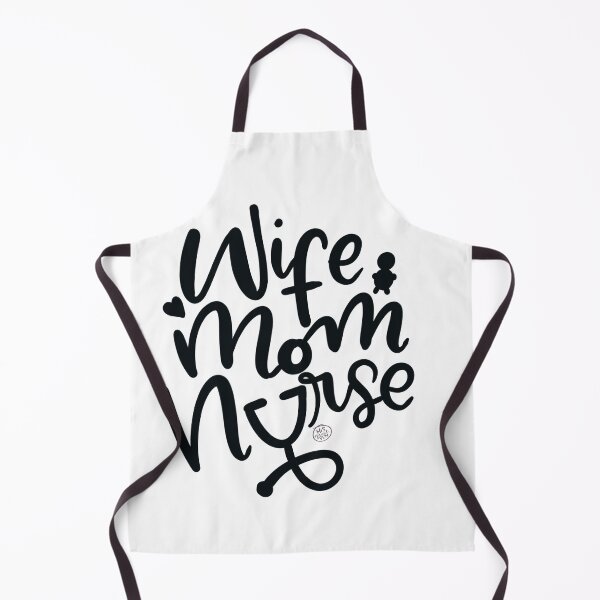 Item preview, Wife Mom Nurse designed and sold by Hisgracefulpen.