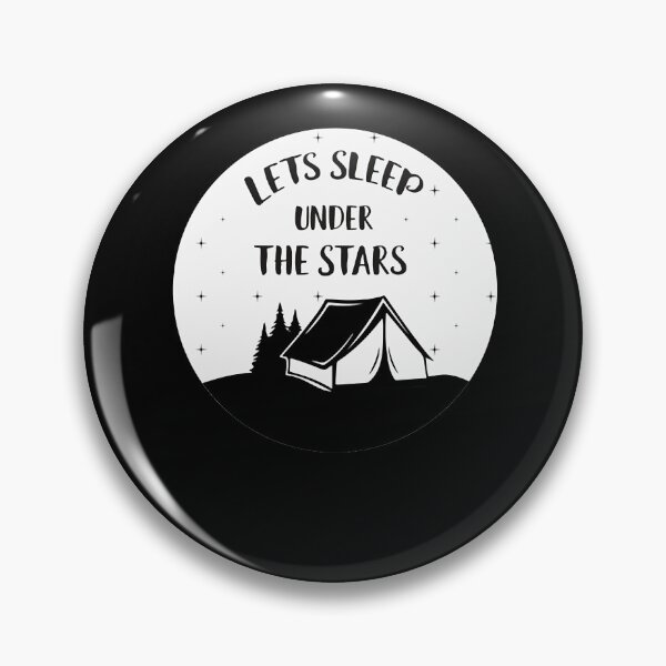 Item preview, Lets Sleep Under The Stars Basic T-Shirt, Nature Lover Gifts, Camping Lover's Gift, Camper's Gift, Spiritual T-Shirt, Outdoor Gift designed and sold by CyntoyaTatum.
