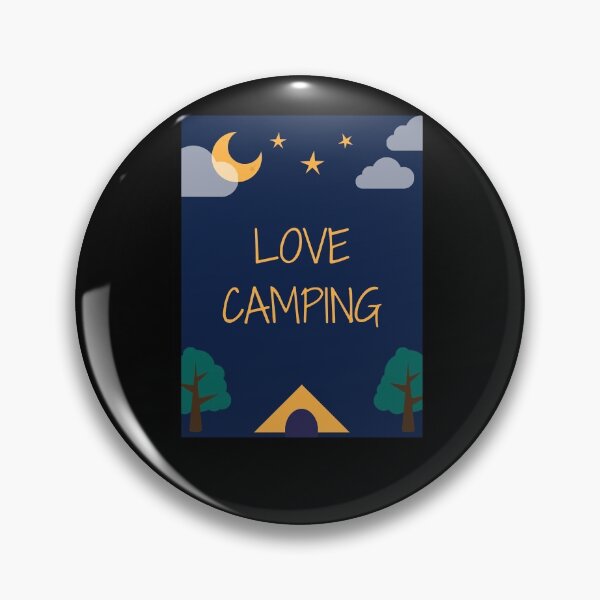 Item preview, Cute Love Camping Basic T-Shirt, Nature Lover Gifts, Camping Lover's Gift, Camper's Gift, Spiritual T-Shirt, Outdoor Gift designed and sold by CyntoyaTatum.