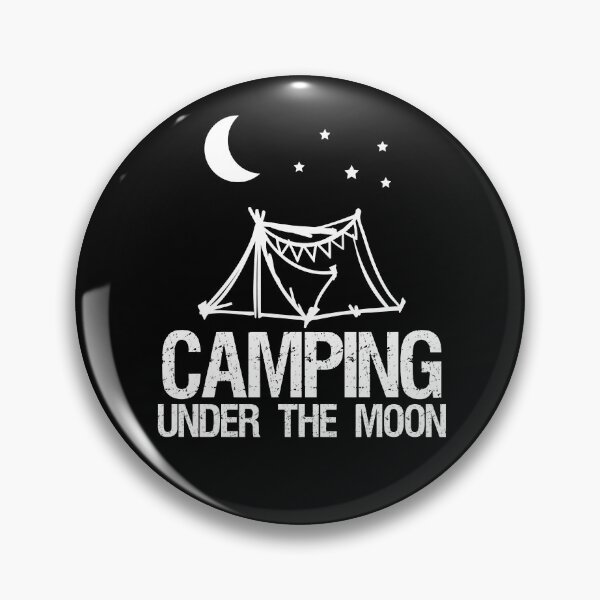 Item preview, Camping Under The Moon Basic T-Shirt, Nature Lover Gifts, Camping Lover's Gift, Camper's Gift, Classic Camping Spiritual T-Shirt, Outdoor Gift designed and sold by CyntoyaTatum.