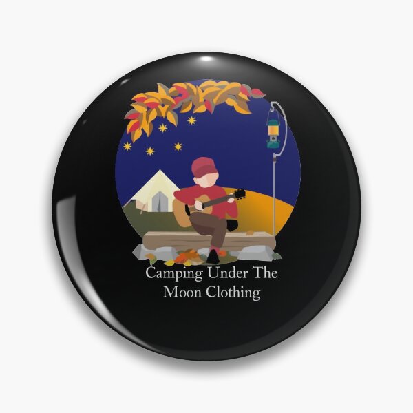Item preview, Funny Camping Under Moon Clothing Basic T-Shirt, Nature Lover Gifts, Camping Lover's Gift, Camper's Gift, Spiritual T-Shirt, Outdoor Gift designed and sold by CyntoyaTatum.