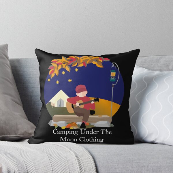 Item preview, Funny Camping Under Moon Clothing Basic T-Shirt, Nature Lover Gifts, Camping Lover's Gift, Camper's Gift, Spiritual T-Shirt, Outdoor Gift designed and sold by CyntoyaTatum.