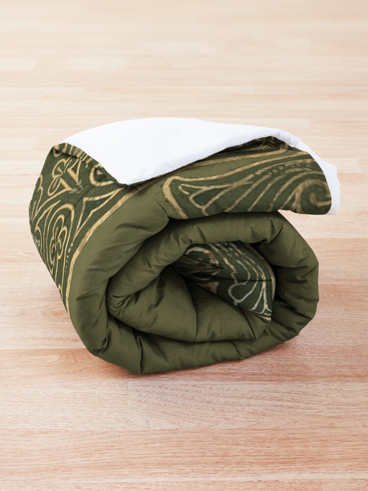 Alternate view of Yule pentagram grimoire Comforter