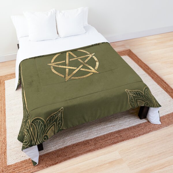 Yule pentagram Comforter