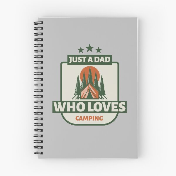 Item preview, Just A Dad Who Loves Camping designed and sold by Danielle Shafiki.